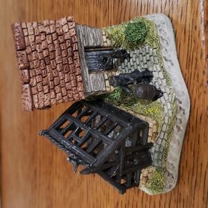 1992 Vintage David Winter Cottage Series The Shires Gloucestershire Greenhouse